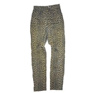 Vintage Fendi Leopard Print Pant